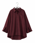 CHEMISE EXTRA OVER BURGUNDY