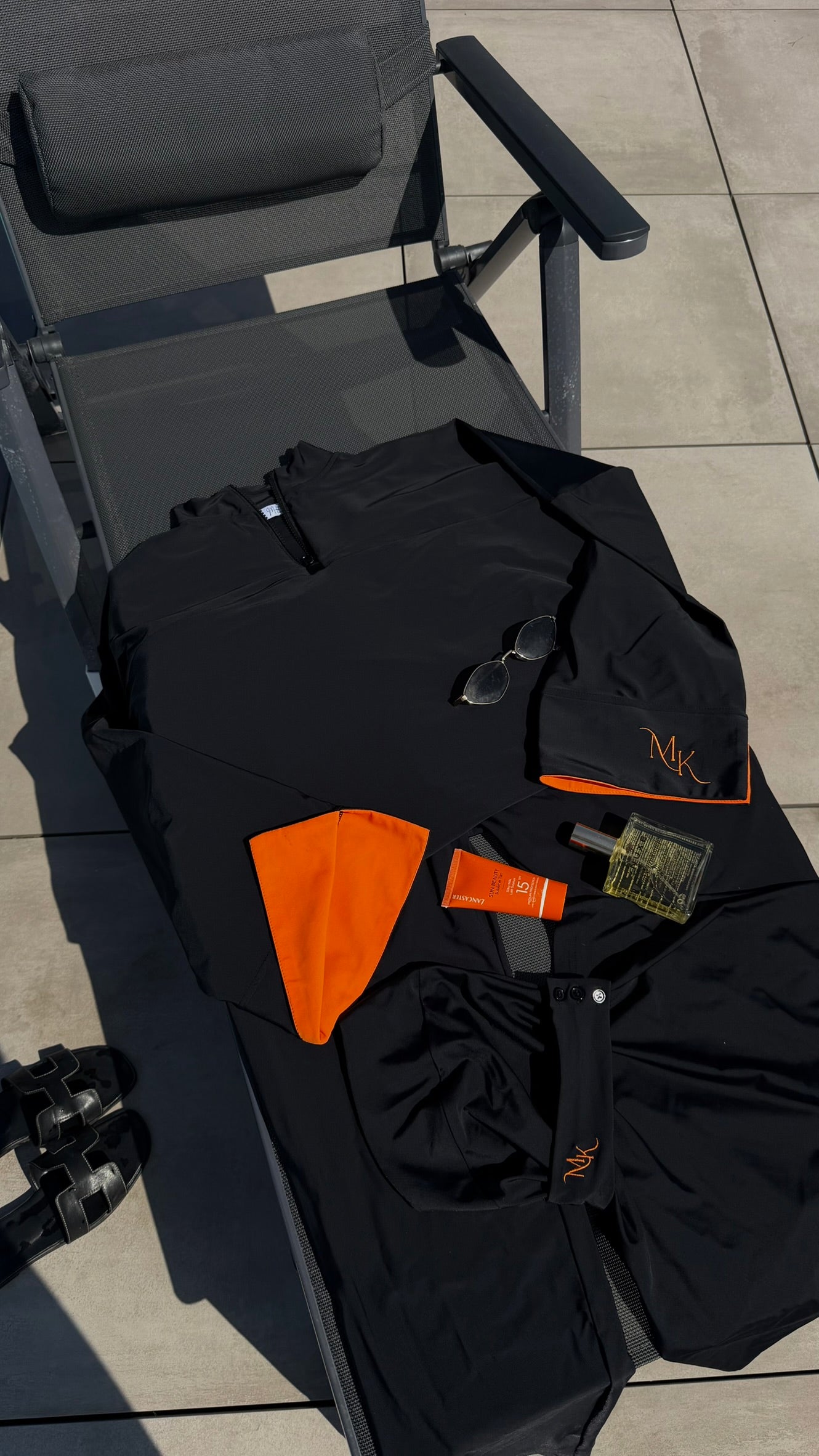 BURKINI NOIR X ORANGE