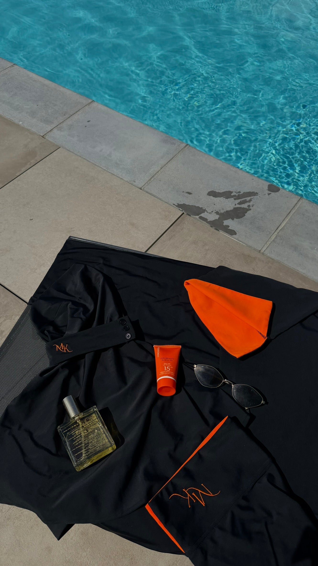 BURKINI NOIR X ORANGE