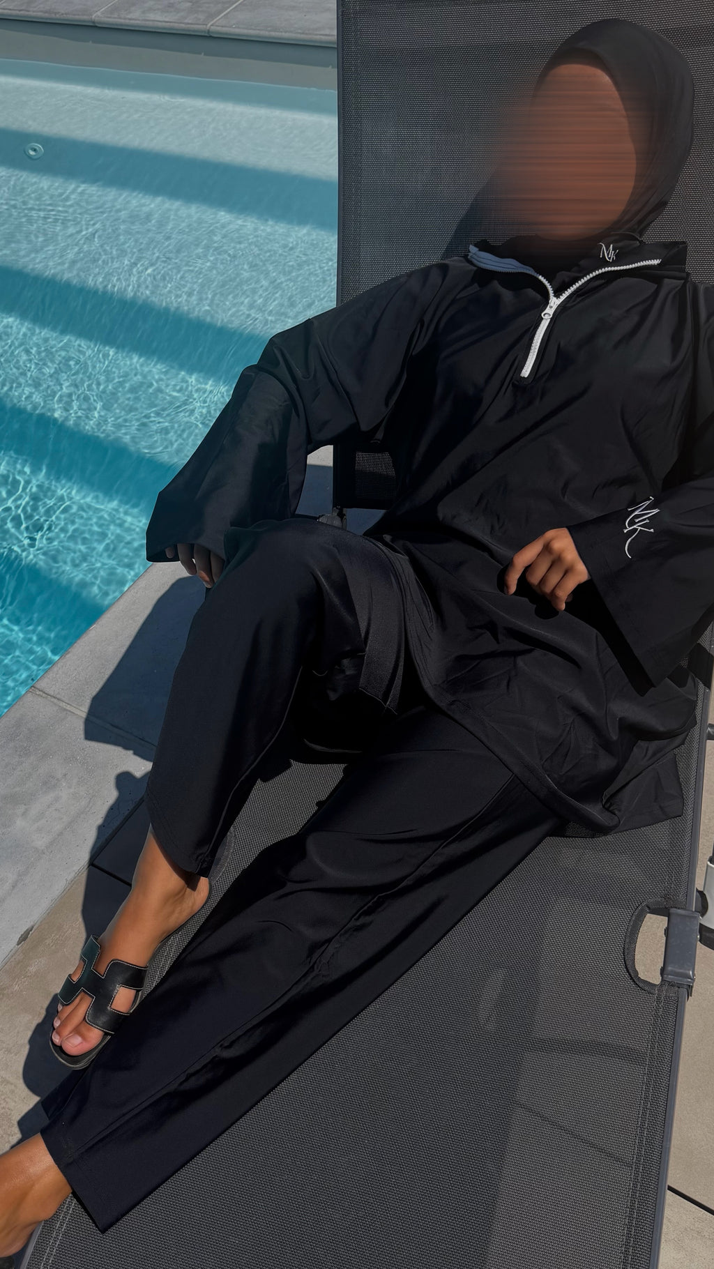 BURKINI NOIR X BLANC