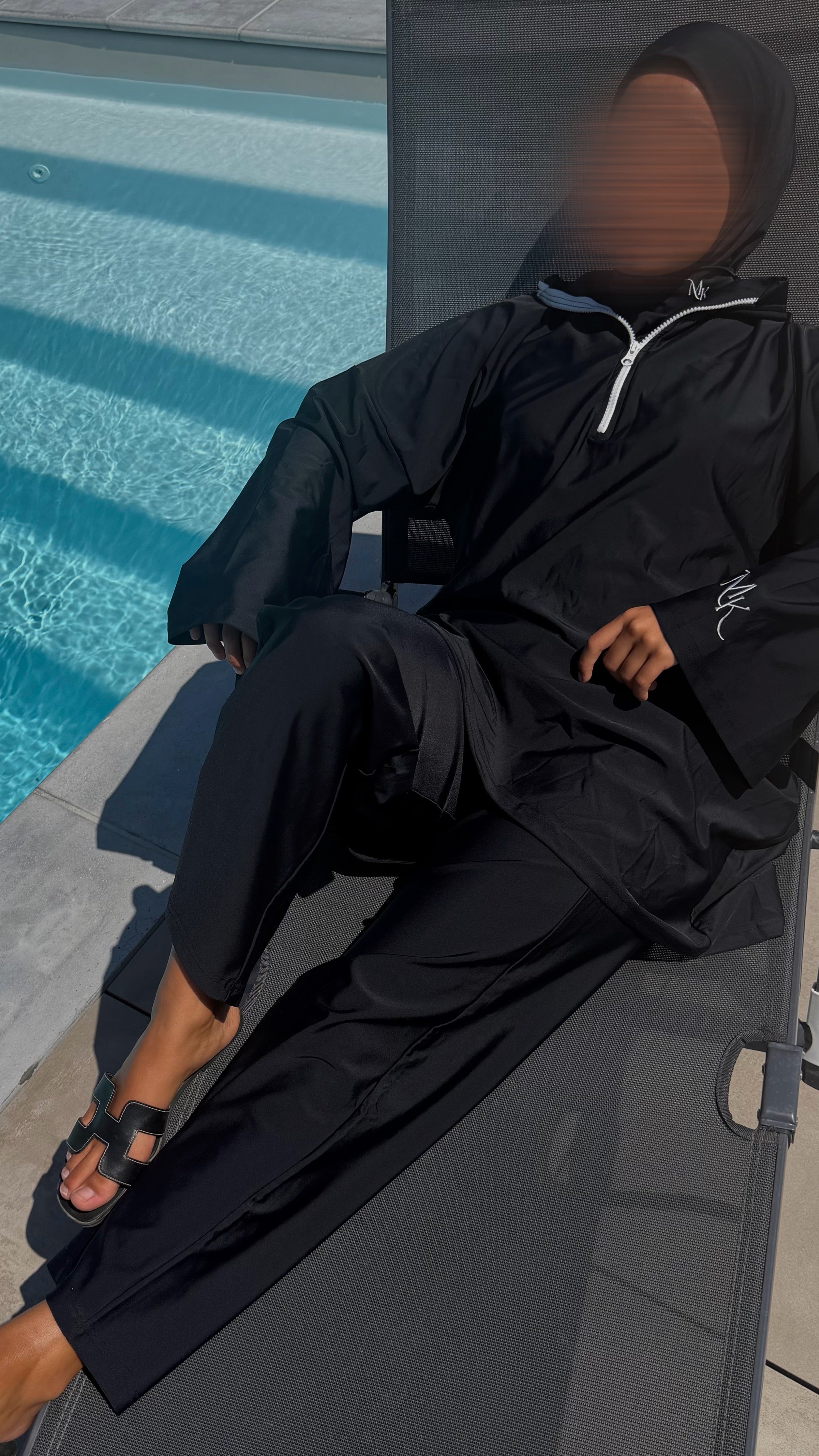 BURKINI NOIR X BLANC