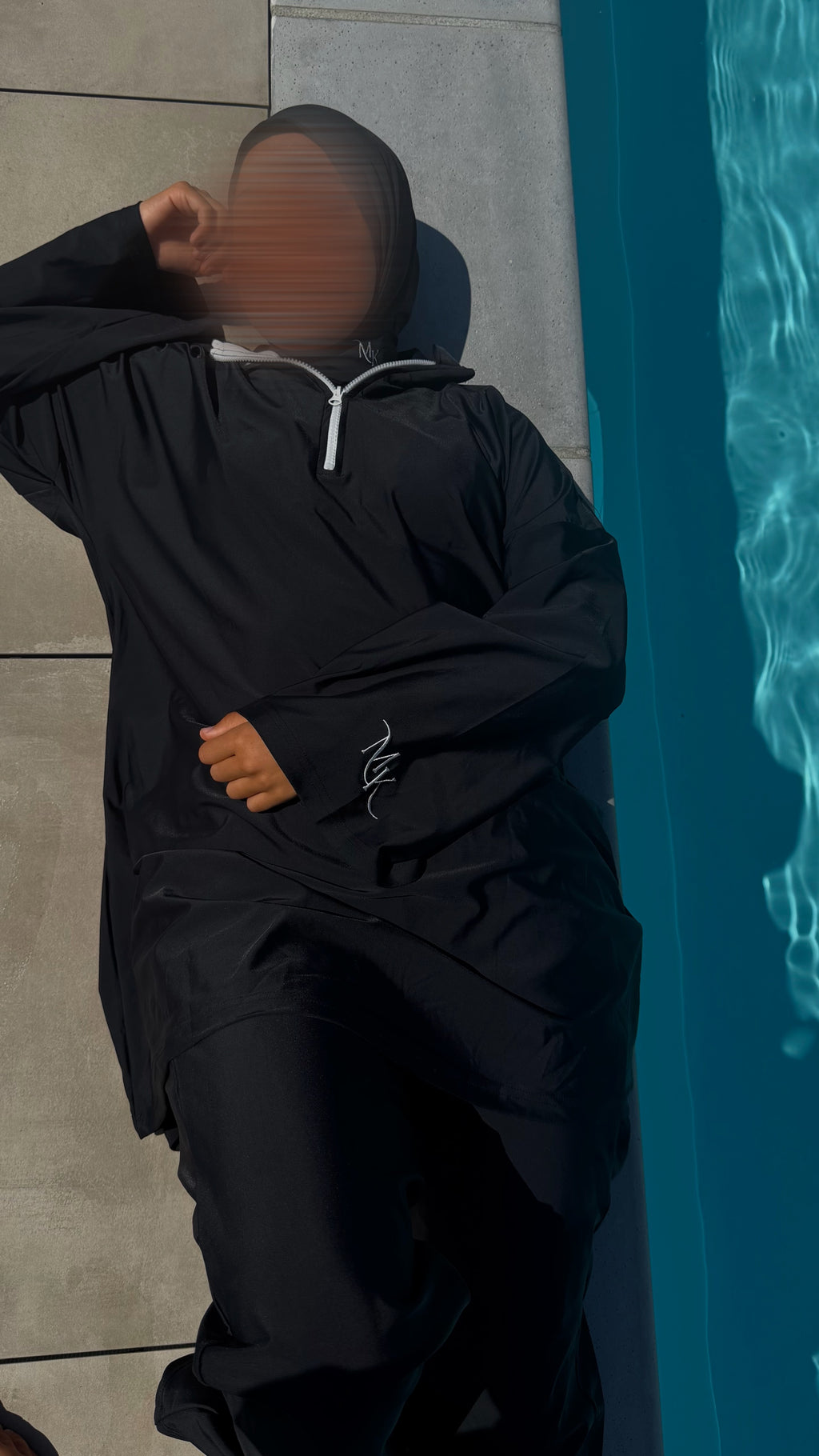 BURKINI NOIR X BLANC