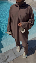 BURKINI MARRON X BEIGE